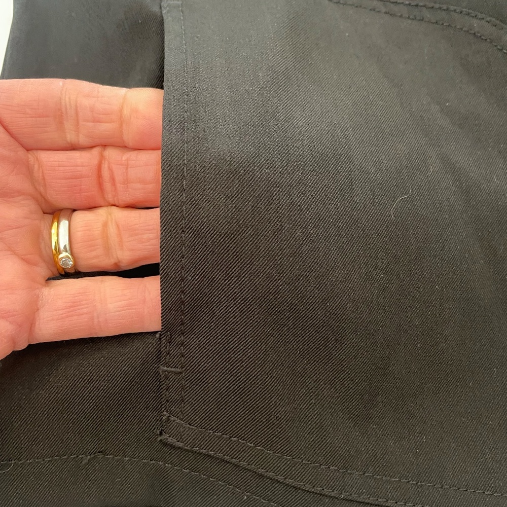 Max Studio Open Front Draped Jacket in Black Size… - image 6